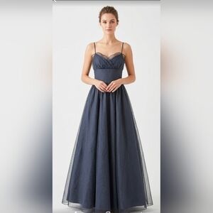 GUNNE SAX Women's Maxi Dress Black Size 9 Vintage Prom Gothic Whimsigoth‎ Goth